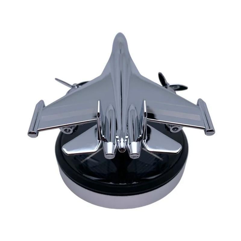 Ароматизатор автомобильный на торпеду Истребитель Silver (Leader-4397) - фото 3