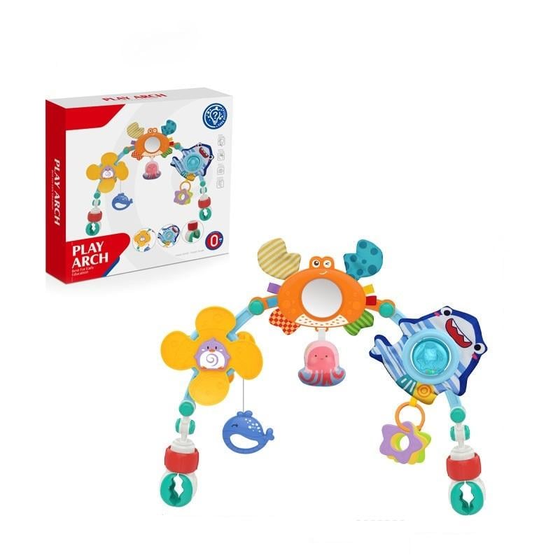 Розвиваюча дуга Huanger для коляски/ліжечка Різнокольоровий