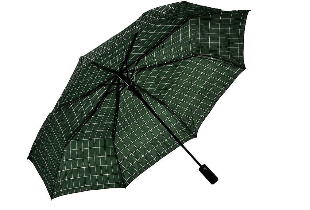 Зонт складной Checkers полуавтомат 8 спиц d 98 см Green (30280) - фото 2 Зонт складной Checkers полуавтомат 8 спиц d 98 см Green (30280) - фото 2