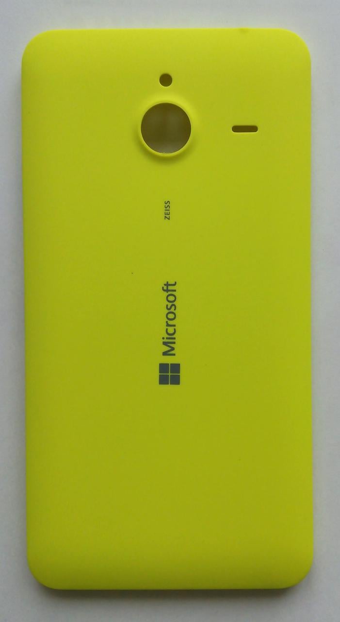 Задняя крышка Microsoft (Nokia) 640 XL Lumia Dual SIM RM-1067 (желтый)