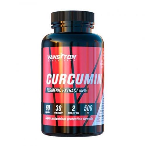 Куркумин для спорта Vansiton Curcumin 500 мг 60 Caps