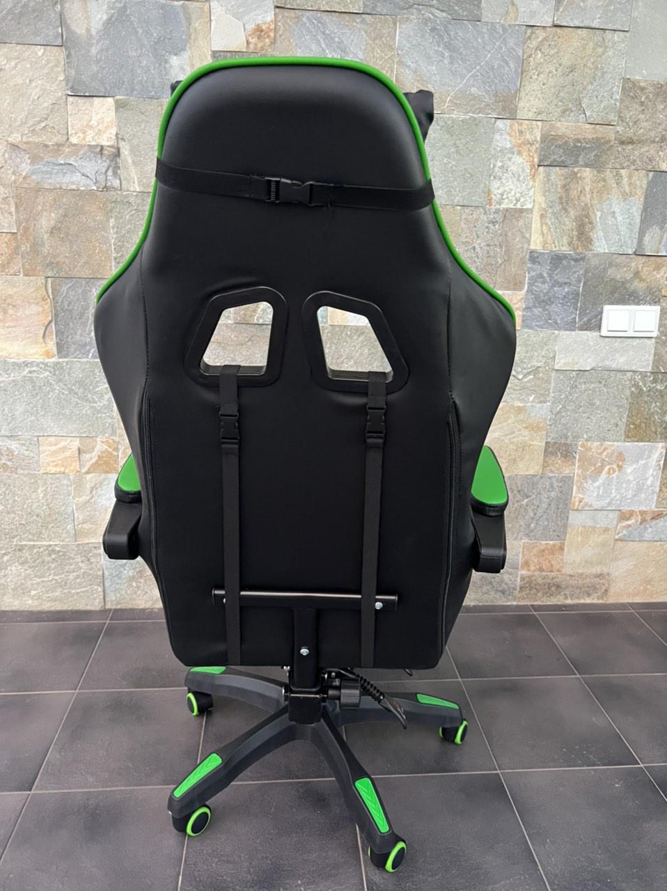 Кресло геймерское Prestige 730 Черно-зеленый - фото 8 Кресло геймерское Prestige 730 Черно-зеленый - фото 8