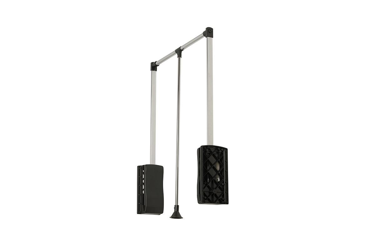 Пантограф GTV для одежды телескопический 600-830 мм с газовым амортизатором в модуль 645-910 мм 12 кг