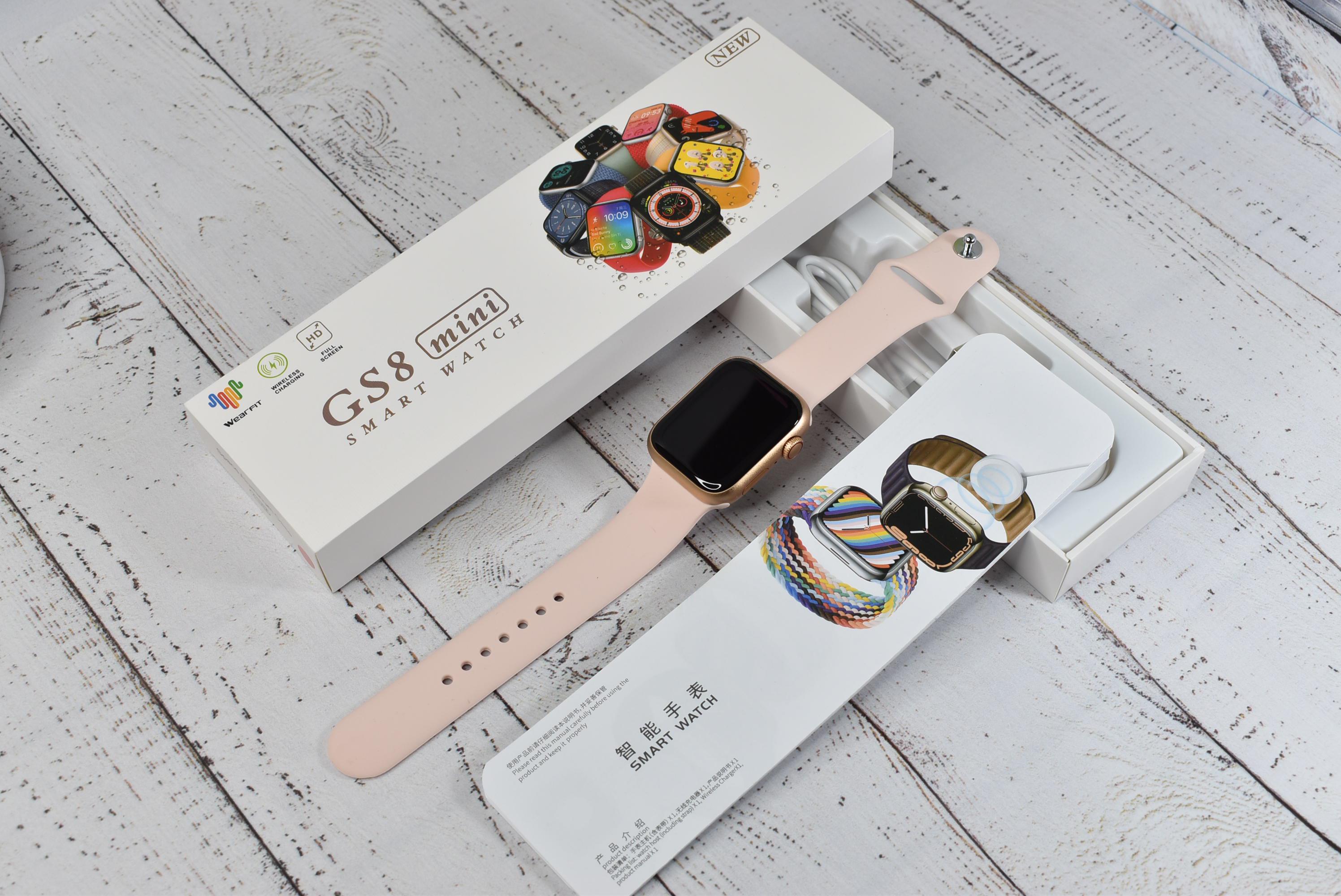 Смарт-часы Smart Watch GS8 Mini Gold - фото 8