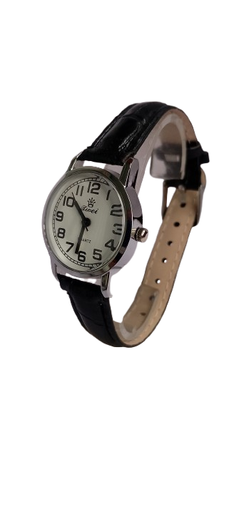 Годинник жіночий Xwei на ремінці d-28 Silver White Black (3827)