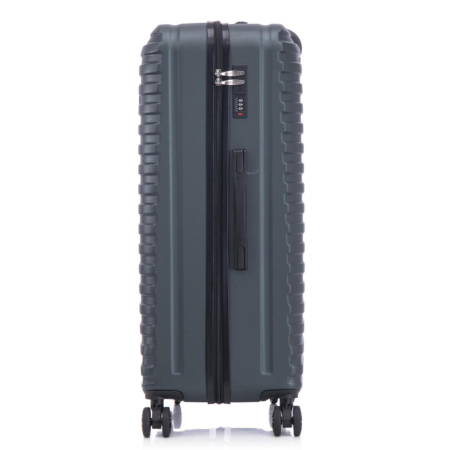 Чемодан SEMI LINE 24" M Navy-Green (T5865-2) - фото 5