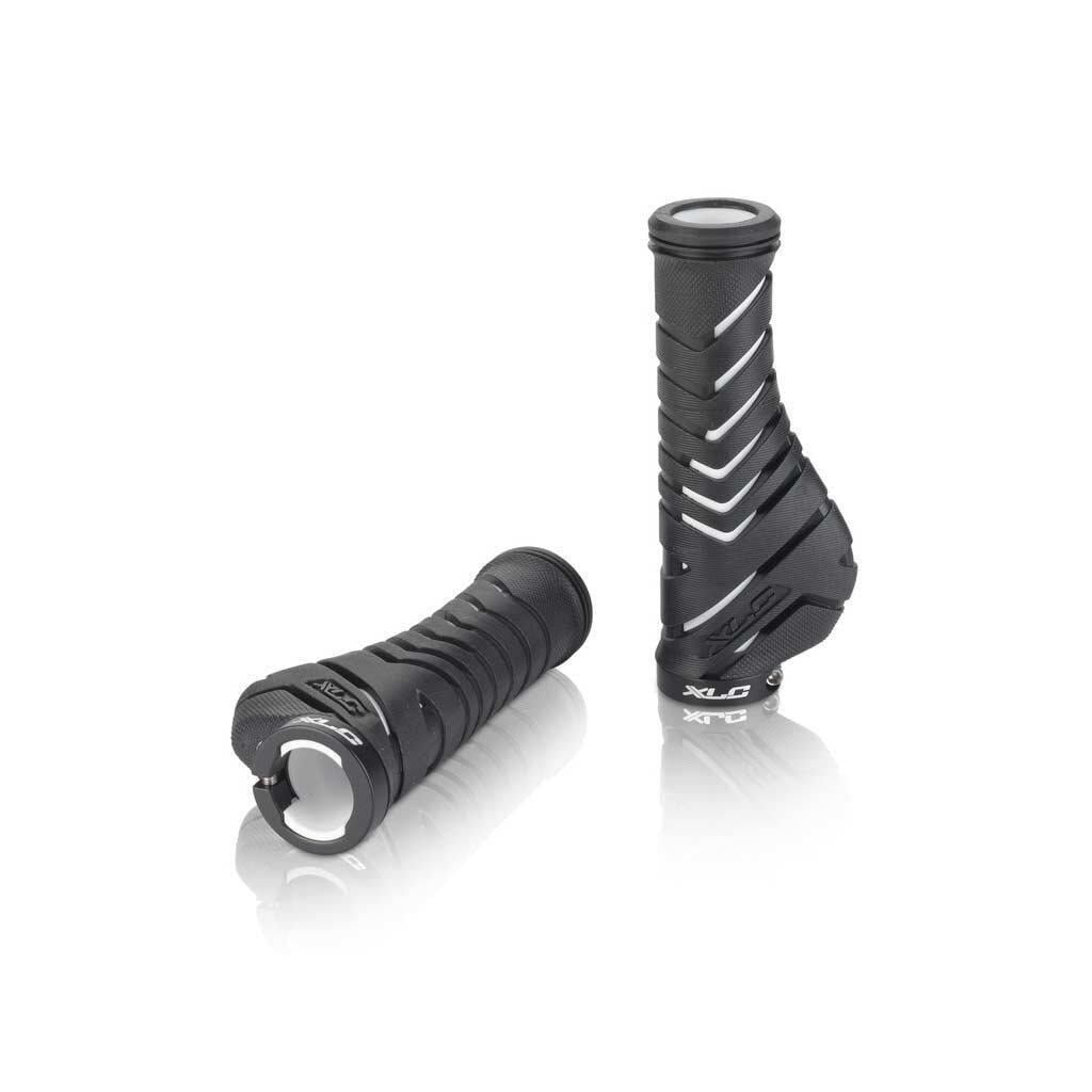Грипсы XLC GR-S30 Ergonomic 130 мм Черный/Белый (2501583863)