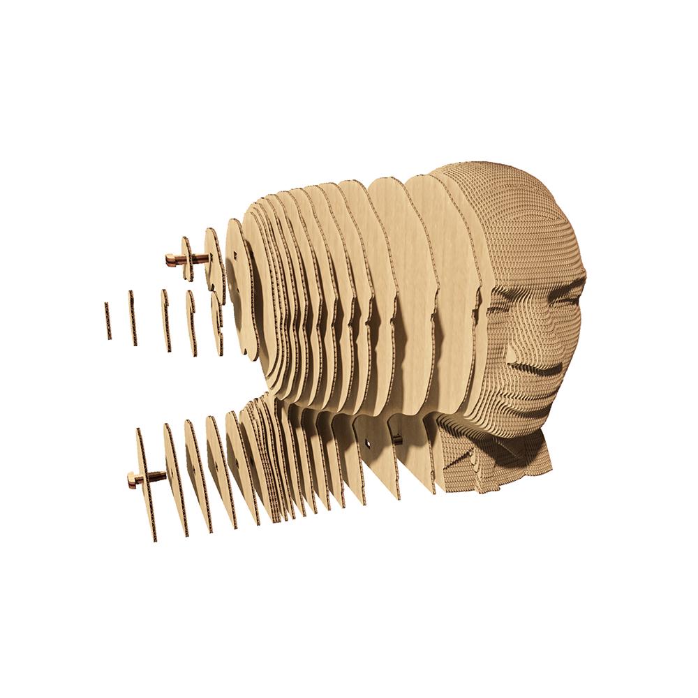 Картонний конструктор Cartonic 3D Puzzle MLK (8987164) - фото 2