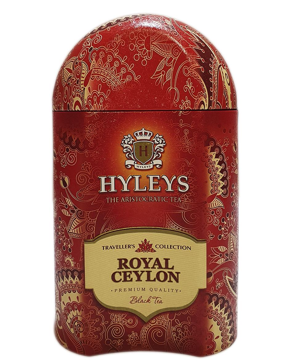 Чай черный Hyleys Роял Цейлон в металлической банке 100 г (54267)
