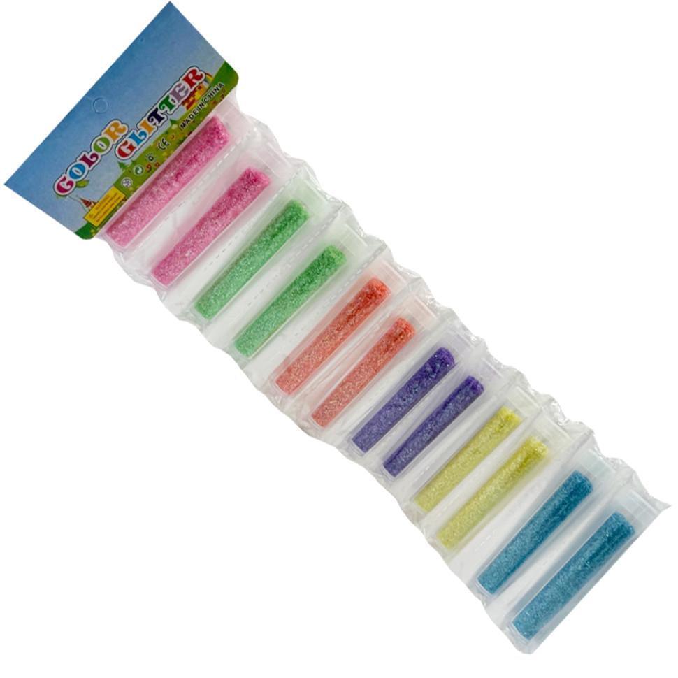 Набір для творчості глітер CG-12/12вбаночках 12 шт