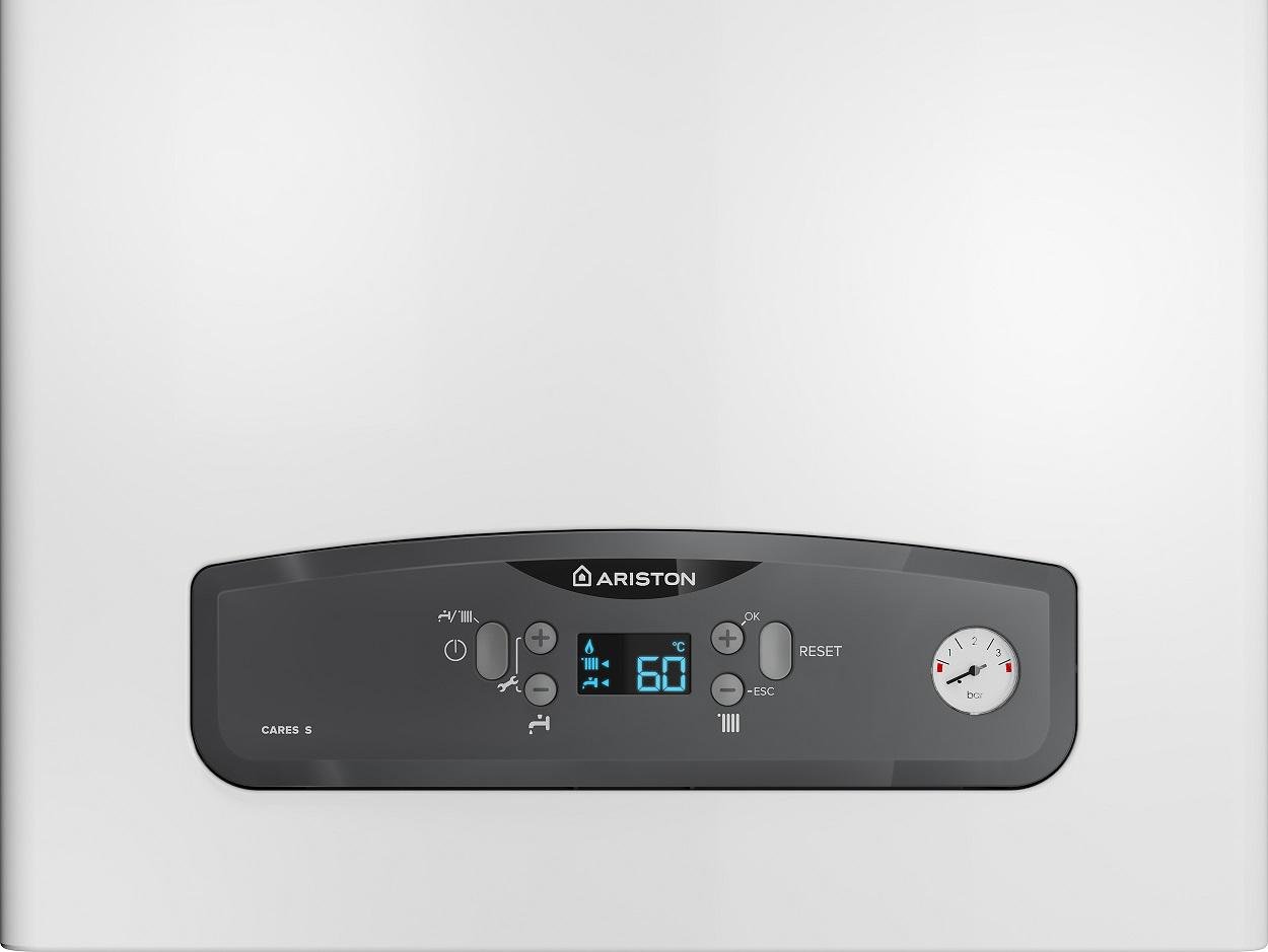 Котел газовий конденсаційний Ariston Cares S 24 з димоходом - фото 4