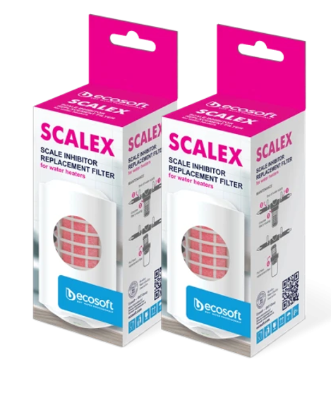 Комплект картриджей для фильтра от накипи Ecosoft SCALEX (PSE2005ECOх2)