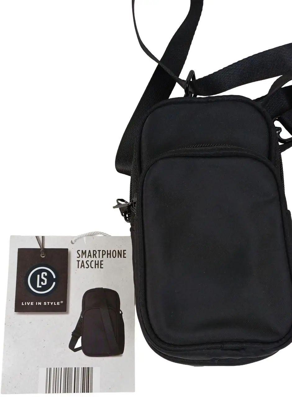 Сумка для телефону Live in style з ремінцем на плече Чорний (4061461606510) - фото 4 Сумка для телефону Live in style з ремінцем на плече Чорний (4061461606510) - фото 4