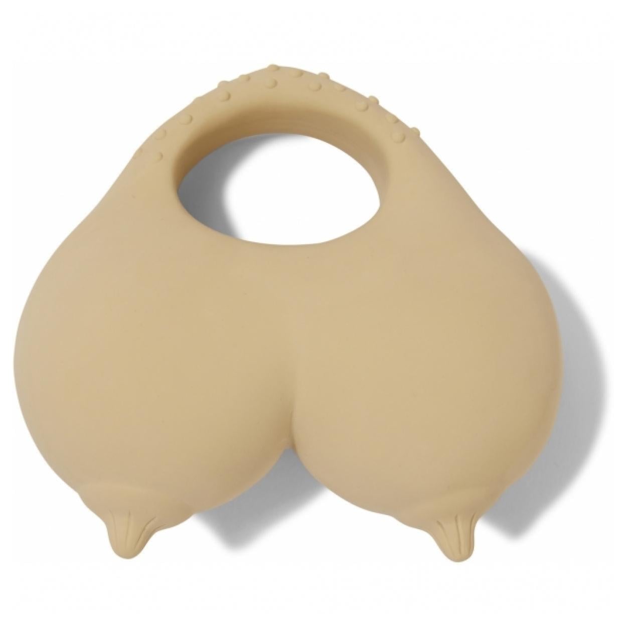 Силиконовая игрушка для прорезывания зубов Konges Slojd из натурального каучука Babs Beige