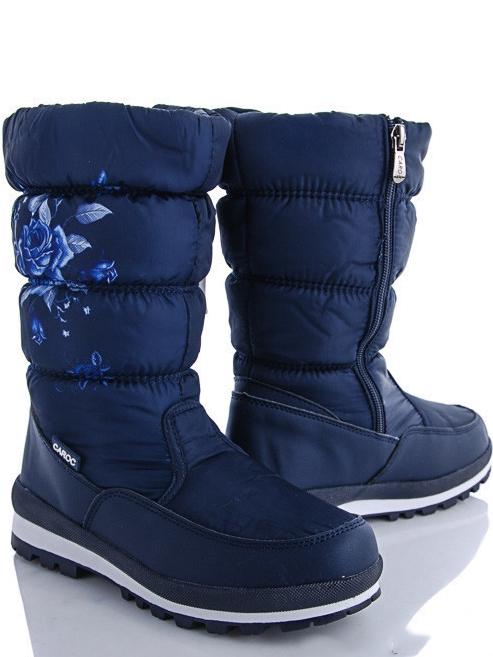 Дутики на шерсти Caroc 667C р. 37 Синий