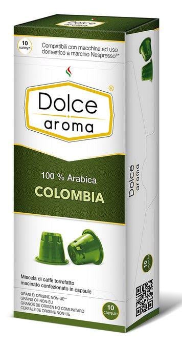 Кава в капсулах Dolce Aroma Colombia для систем Nespresso 10 шт. (4820093484862)