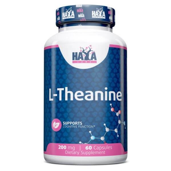 Теанін Haya Labs L-Theanine 200 mg 60 Caps (000020338)