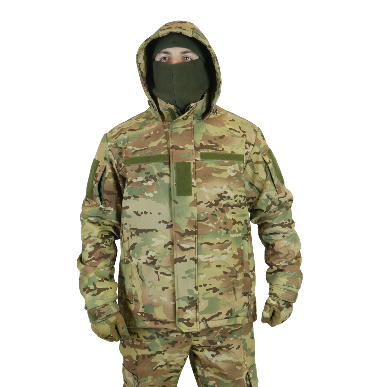 Куртка демисезонная Softshell Kiborg XL Multicam (14368405) - фото 2