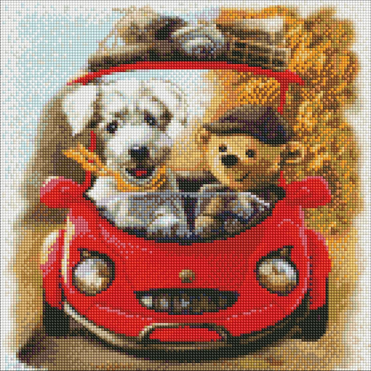 Алмазная мозаика Идейка Дружеское путешествие холст на подрамнике AMO7366 40x40 см (1729011426)