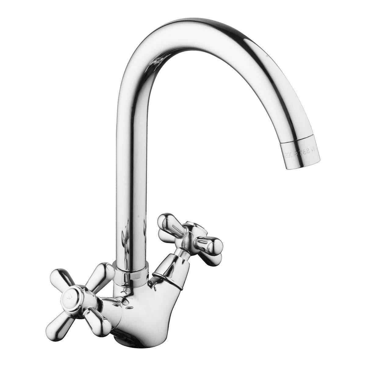 Смеситель для кухни Haiba Dominox HB0090 двухвентильный (31523598)