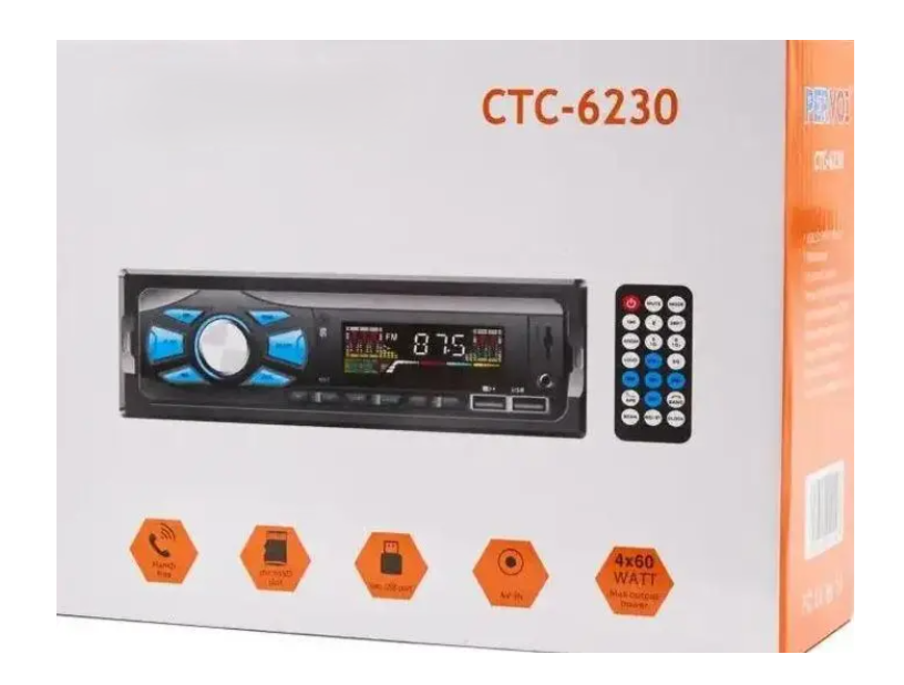 Автомагнитола CTC-6230 Bluetooth Hands free (44840-CTC-6230_506)