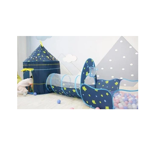 Палатка игровая 3в1 с местом под шарики (RO03714)