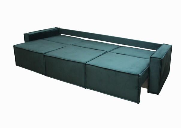 Диван Милтон 3 Диван Плюс еврокнижка 340х103 см спальное место 3000х1450 мм Темный бирюзовый (24513297) - фото 2 Диван Милтон 3 Диван Плюс еврокнижка 340х103 см спальное место 3000х1450 мм Темный бирюзовый (24513297) - фото 2