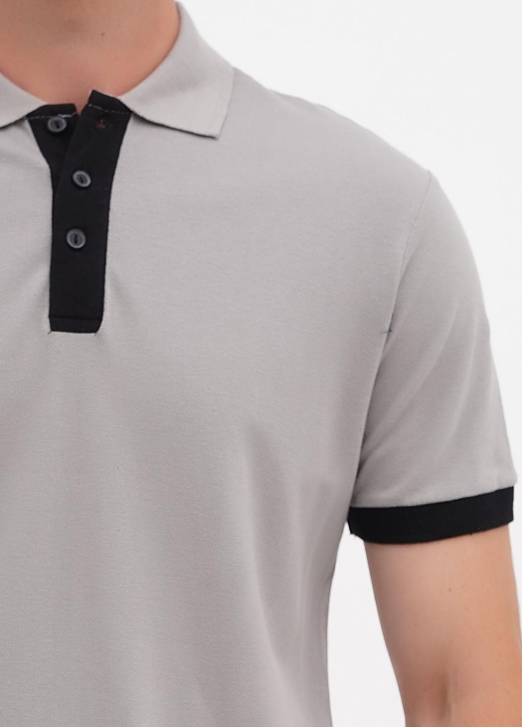 Поло чоловіче Tom&Rose M Сірий (PL0039M055) - фото 3 Поло чоловіче Tom&Rose M Сірий (PL0039M055) - фото 3