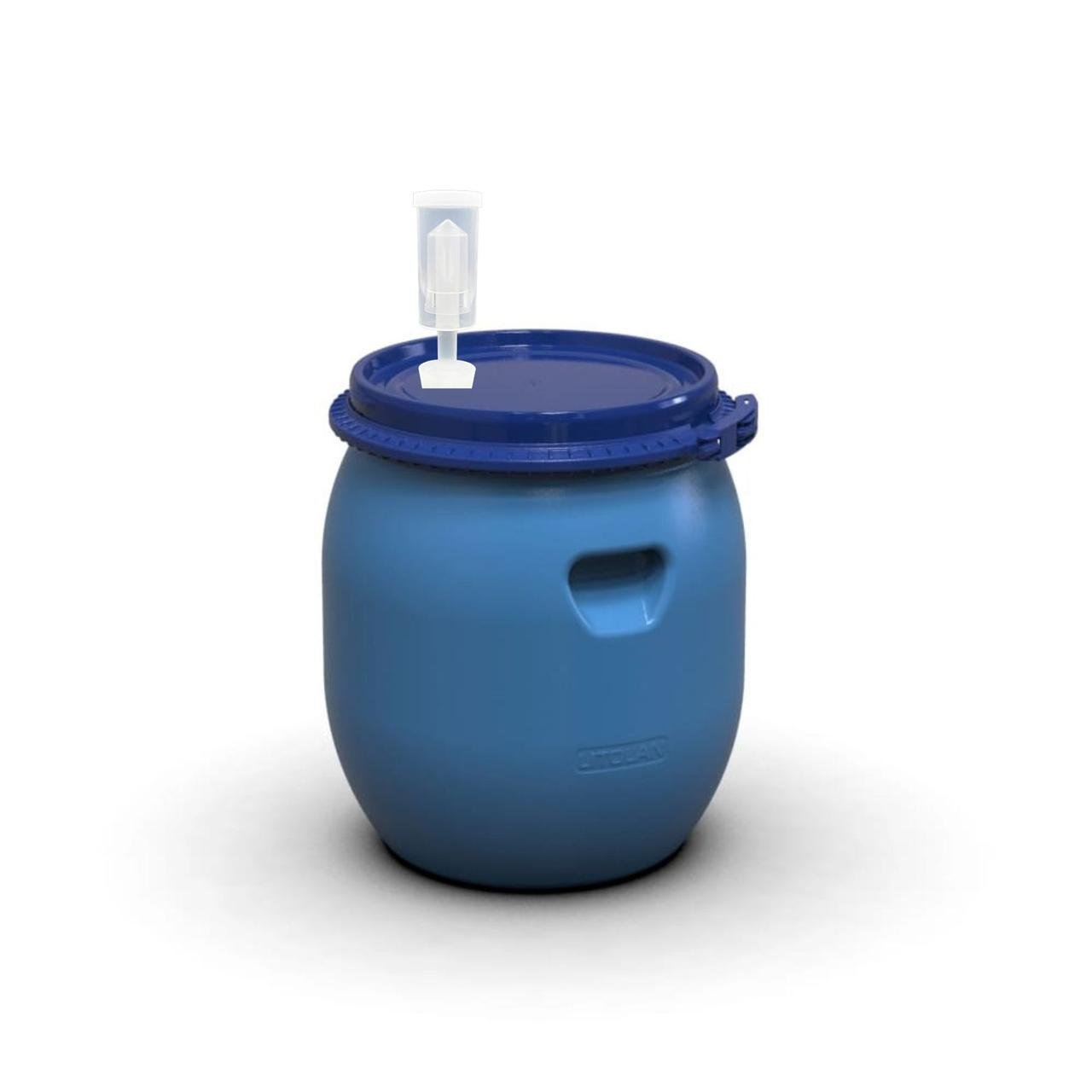 Бочка для брожения герметичная с винным клапаном U-образный 45 л