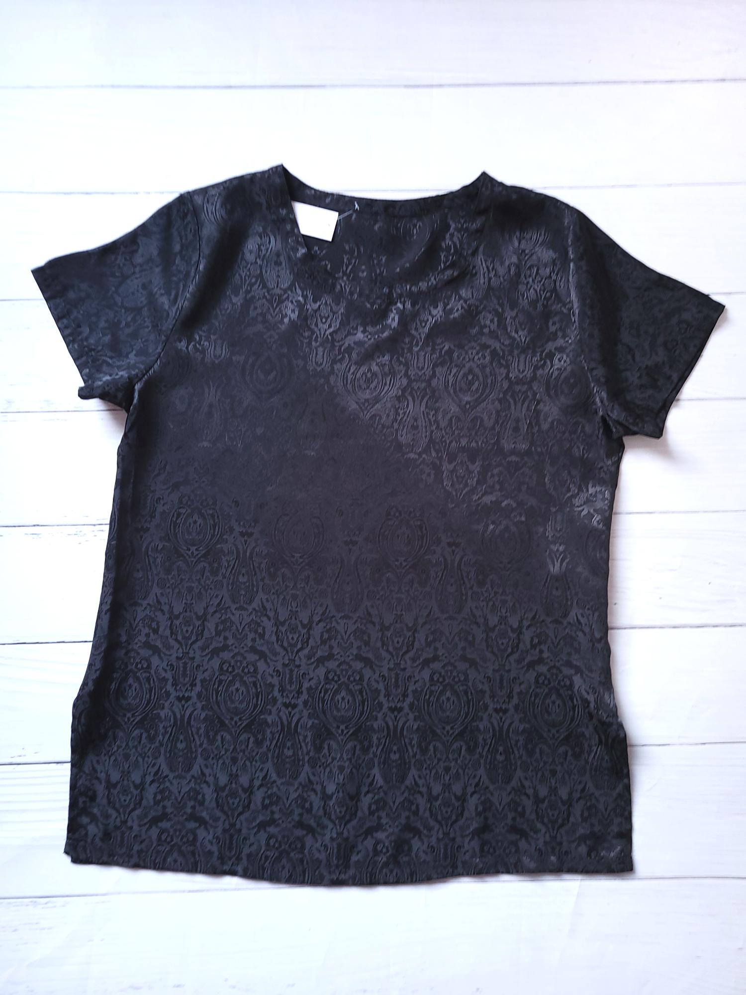 Блуза женская летняя Marks&Spenser 12199 L Черный (46)