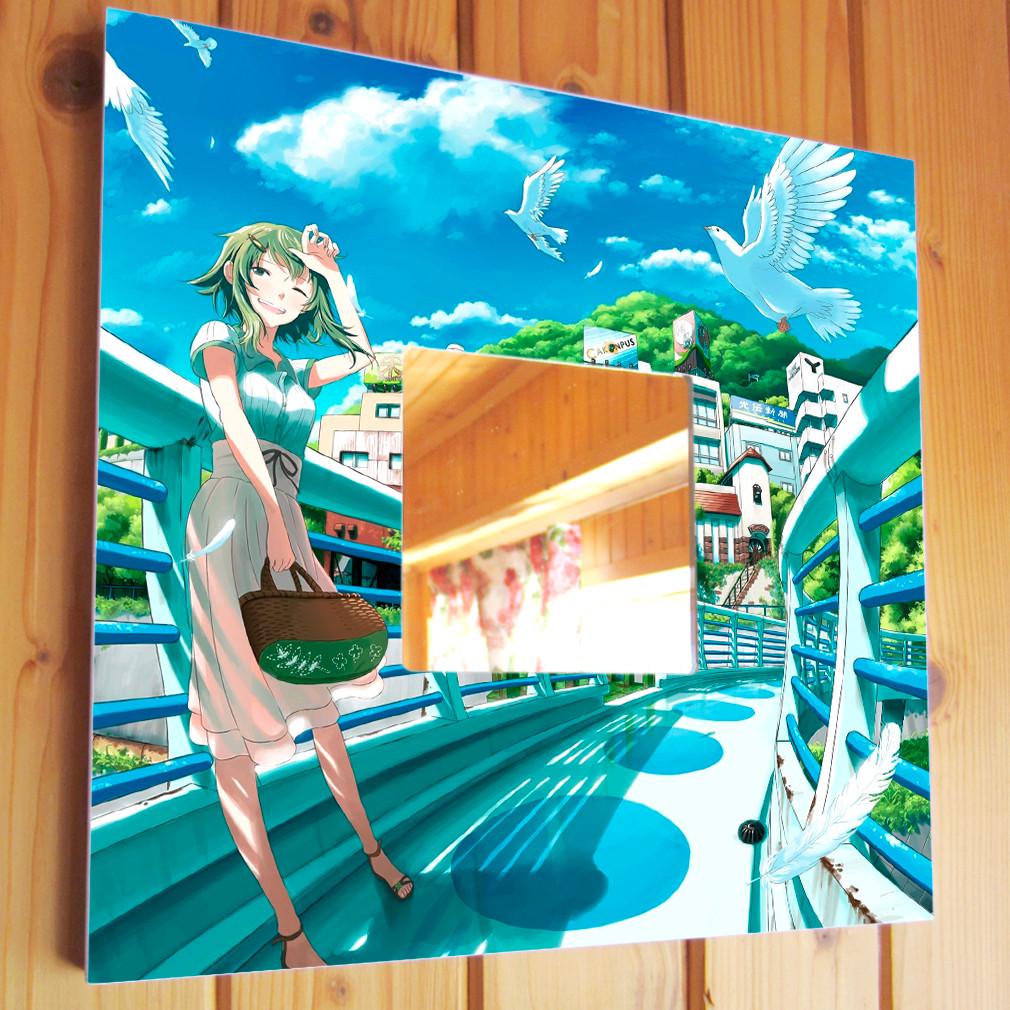 Зеркало декоративное в стиле Аниме 260х260 мм (M00654)