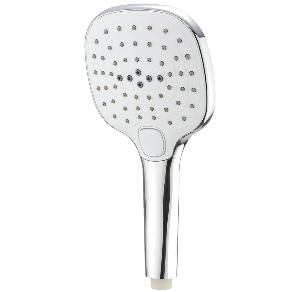 Душевая лейка Q-tap Rucni QTRUC125CRM45781 с кнопкой 120 мм Хром (228800) Душевая лейка Q-tap Rucni QTRUC125CRM45781 с кнопкой 120 мм Хром (228800)