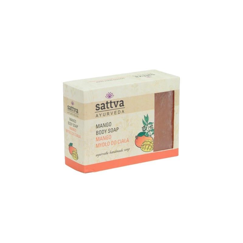 Мило натуральне з манго Mango Sattva Ayurveda 125 г (1948148095)