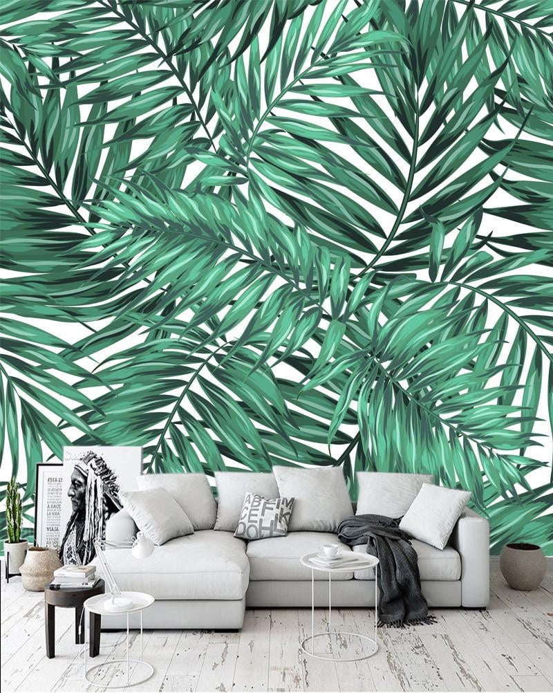 Фотошпалери флізелінові для спальні/зали/кухні миючі Тропічні гілки