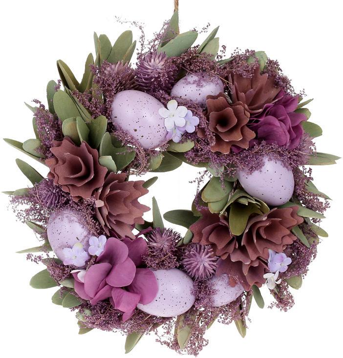 Венок пасхальный Лавандовый 24 см - фото 1 Венок пасхальный Лавандовый 24 см - фото 1