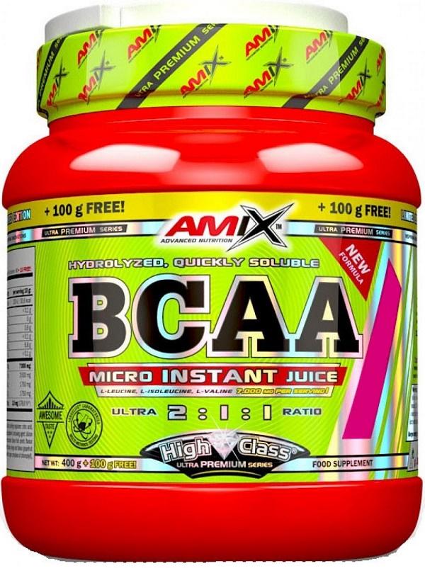 Амінокислота BCAA для спорту Amix Nutrition BCAA Micro Instant Juice 400+100 г 50 порцій Orange