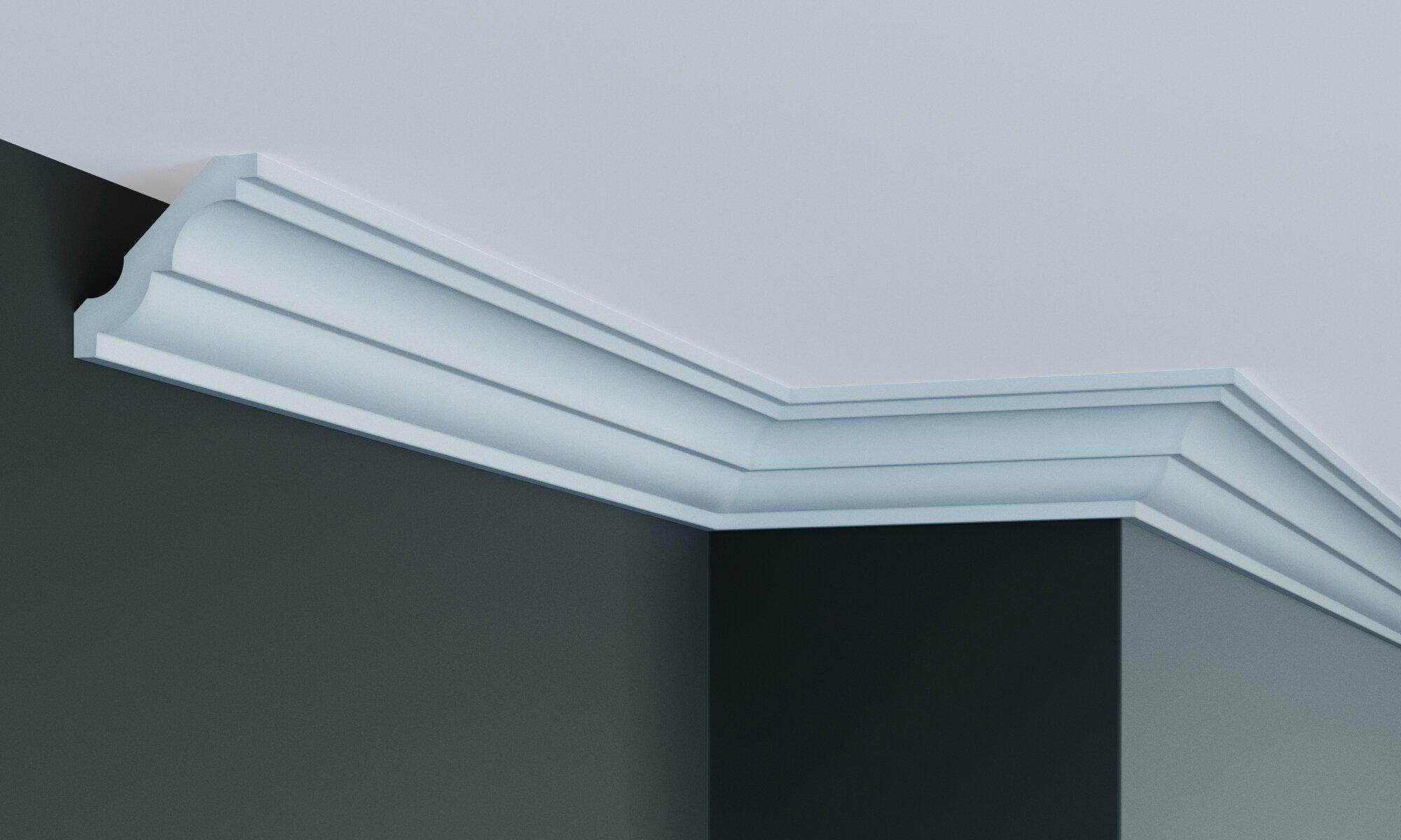 Карниз гибкий Gaudi decor P2009 Flexi 64x60 мм 2000 мм (12368527)