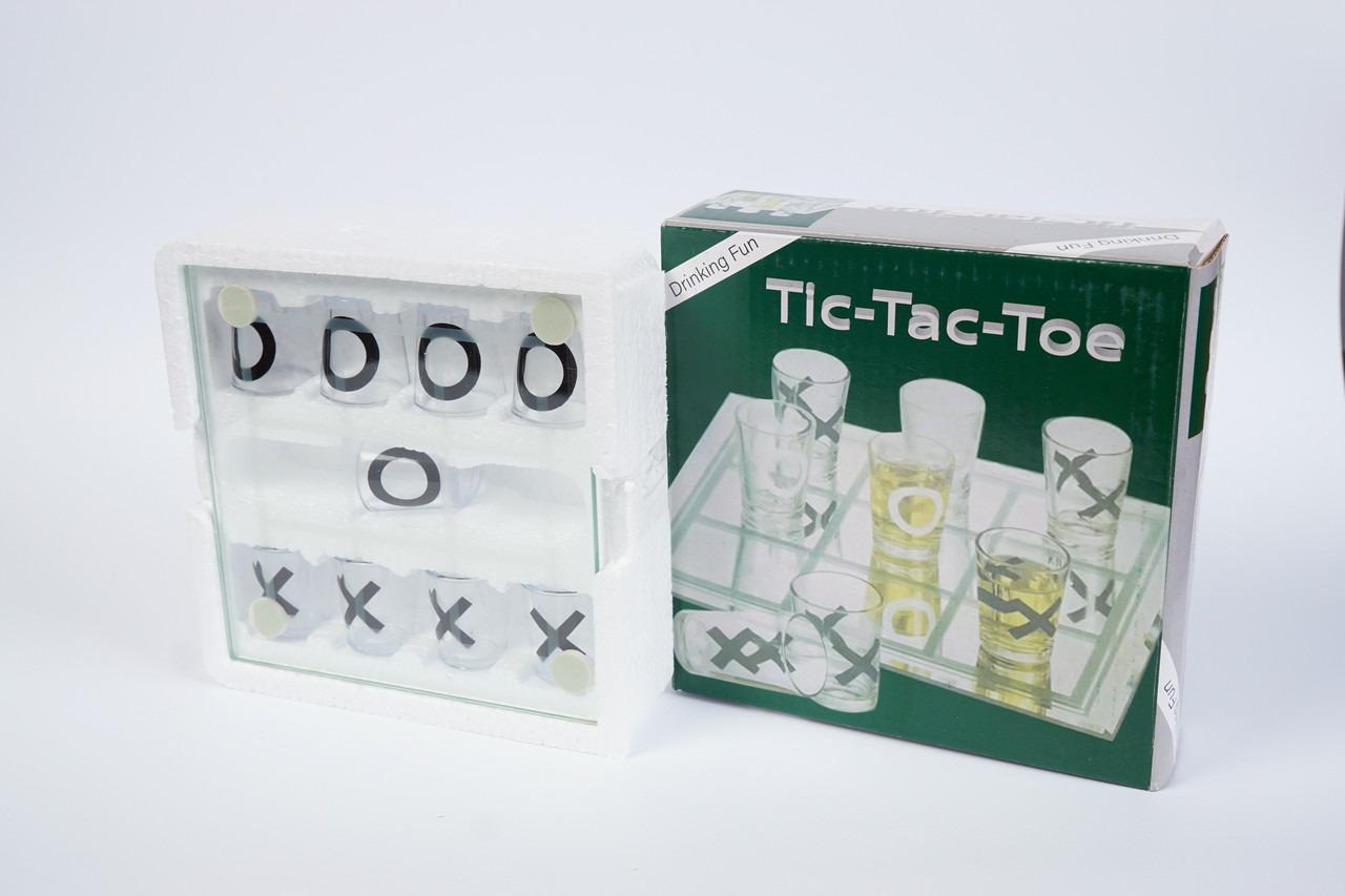 Настольная алко-игра «Крестики-нолики» Tic Tac Toe 13х13 см (26868087)