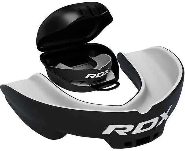 Капа дитяча RDX MOUTH GUARD JUNIOR One Size Чорний/Білий (GGS-3WJ)
