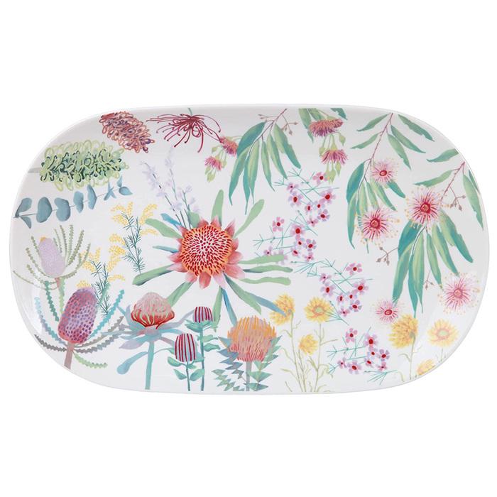 Блюдо овальное Maxwell & Williams ROYAL BOTANIC GARDENS NATIVE BLOOMS фарфор 37x23 см (2629513)
