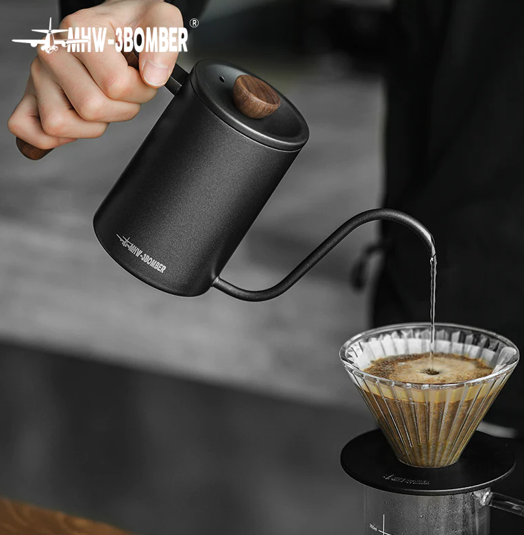 Чайник для кави MHW-3BOMBER Planet 600 мл Чорний (BK5996B) - фото 4 Чайник для кави MHW-3BOMBER Planet 600 мл Чорний (BK5996B) - фото 4