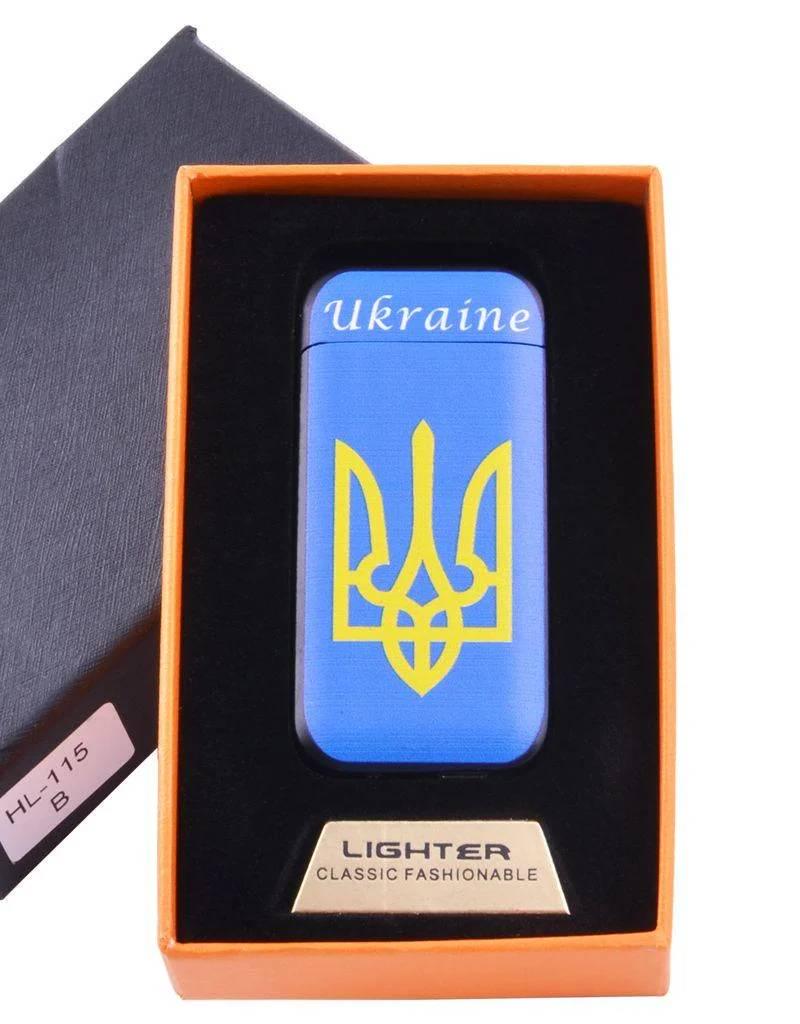 Зажигалка электроимпульсная Ukraine №HL-115-2 USB Зажигалка электроимпульсная Ukraine №HL-115-2 USB