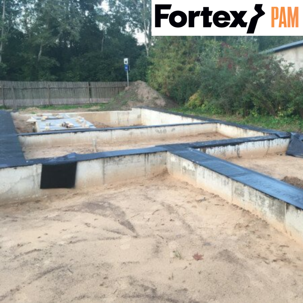 Лента гидроизоляционная для фундамента Fortex PAM 0,365 х 50 м (340044) - фото 6