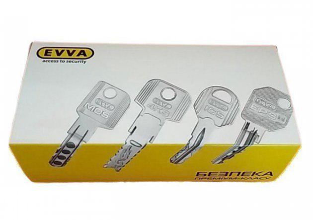 Циліндр дверний EVVA EPS ключ/тумблер 81х61Т 142 мм Чорний (100005365ч) - фото 5 Циліндр дверний EVVA EPS ключ/тумблер 81х61Т 142 мм Чорний (100005365ч) - фото 5