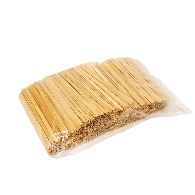 Мішалка дерев'яна в поліетиленовій упаковці 18 см 500 шт. (928149)