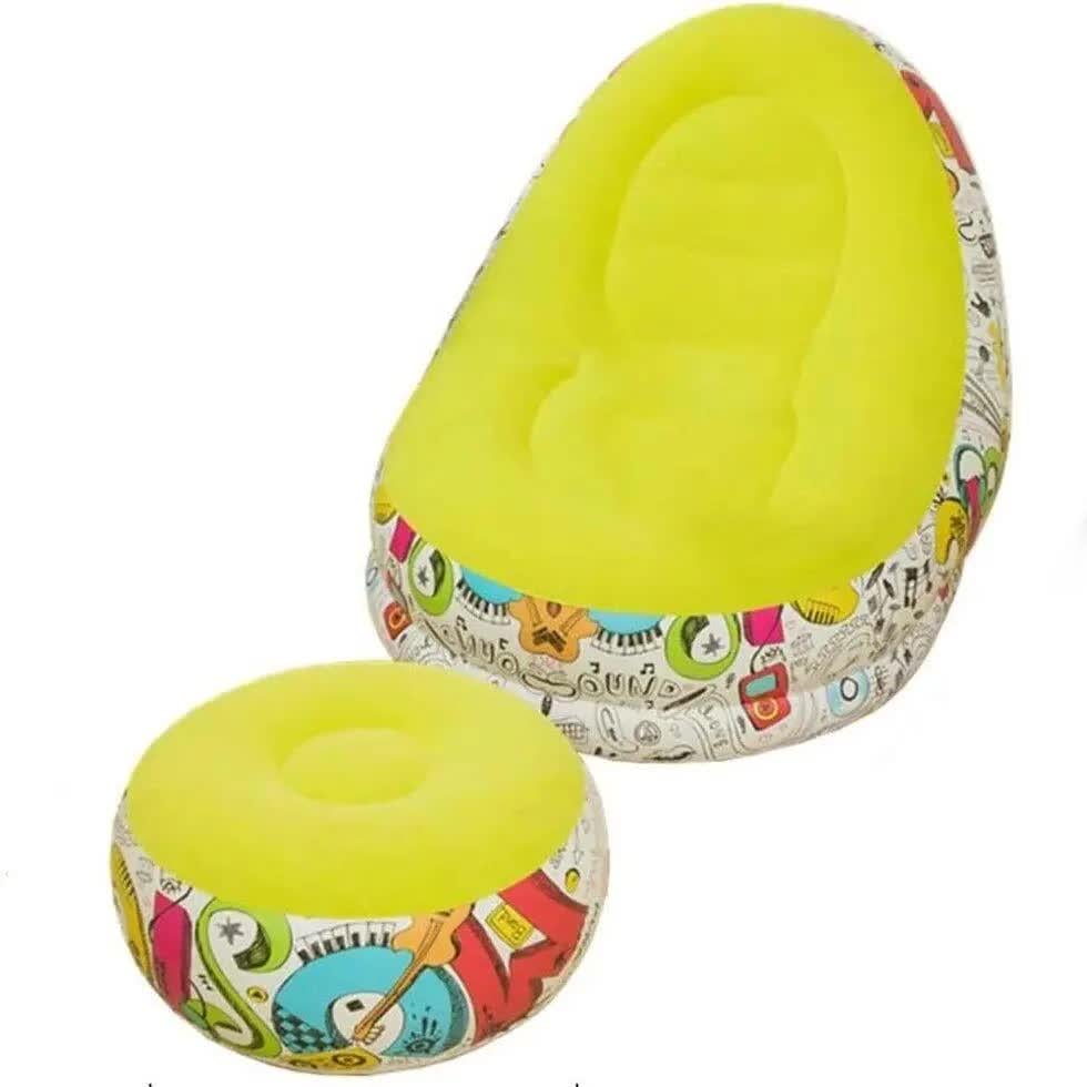 Кресло надувное для отдыха с пуфом (28332481) - фото 3