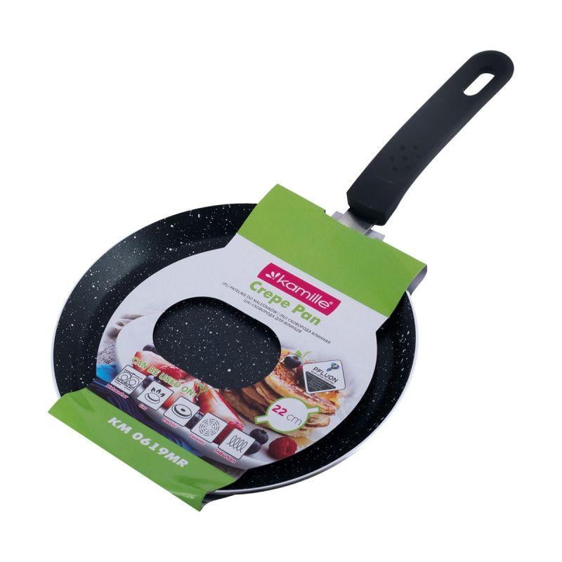 Сковорода Kamille KM-0619MR мельничная 22 см (2554056257) Сковорода Kamille KM-0619MR мельничная 22 см (2554056257)