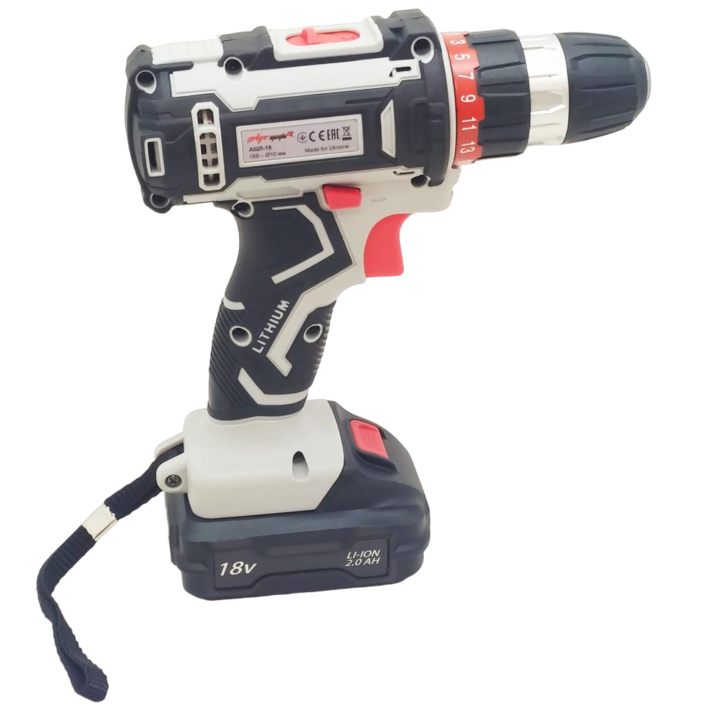 Шуруповерт аккумуляторный Луч Профи (АШЛ-18)