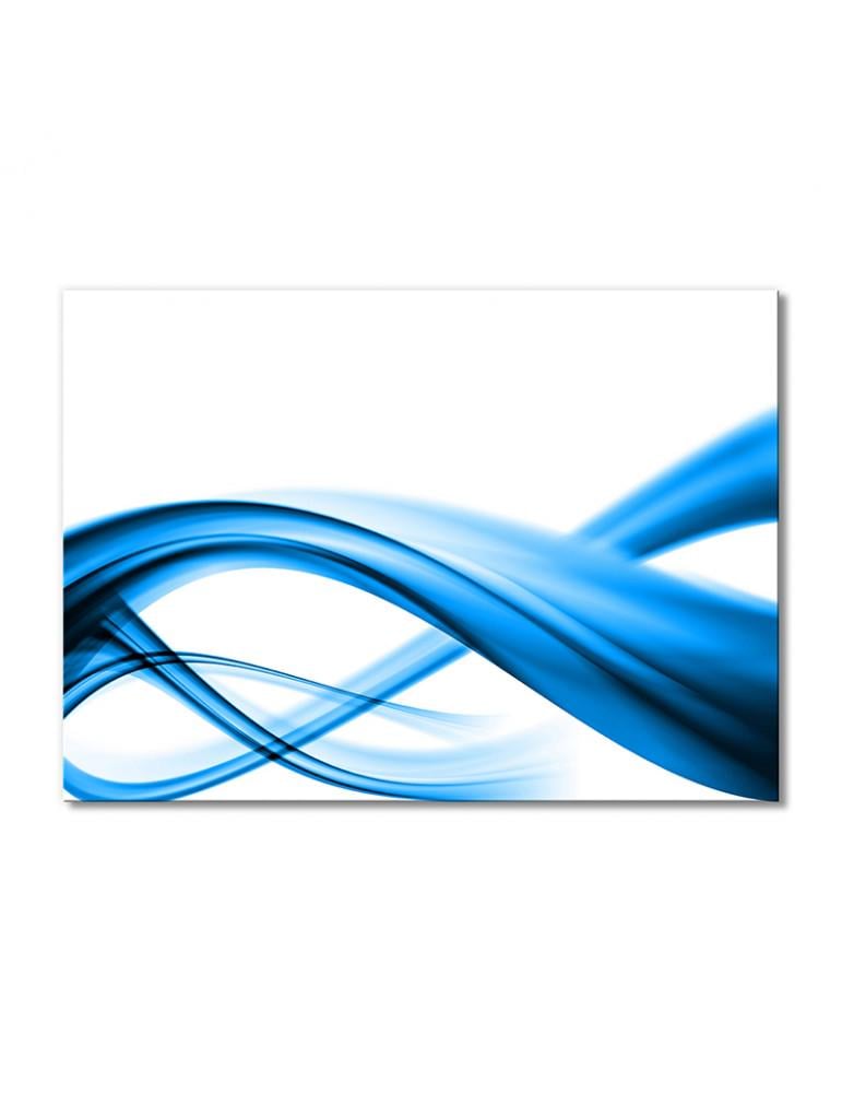 Картина модульная Прозрачно-синия волна 1 модуль 30х45 см