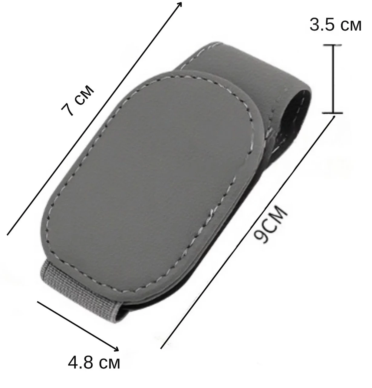 Держатель магнитный в машину Черный (Y00716-1) - фото 3